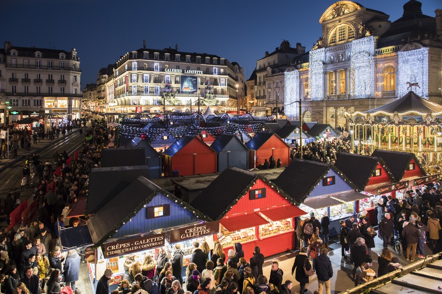 illuminations place du Ralliement
