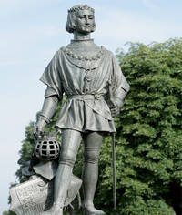 Photo du bronze du roi René