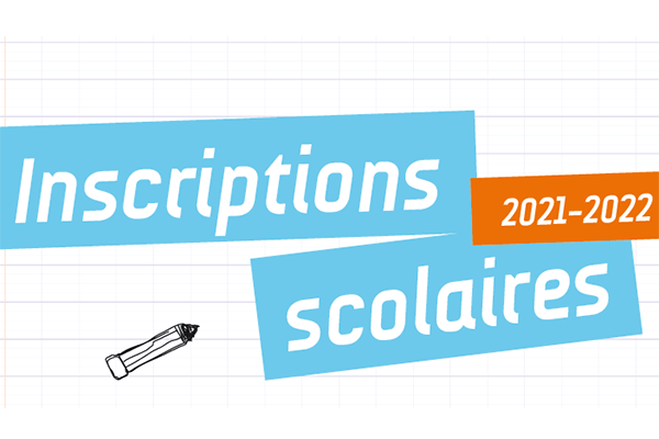 Les inscriptions scolaires ouvrent le 8 mars pour l’année 2021-2022 Les inscriptions scolaires ouvrent le 8 mars pour l’année 2021-2022
