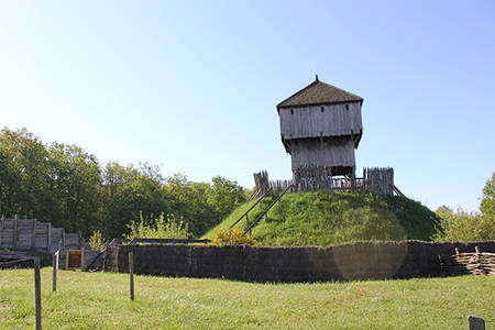 Visite libre du château à motte Visite libre du château à motte