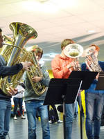 Illustration Brass Band rap DJ Brass band / DJ
