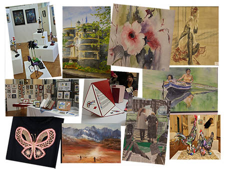 Créations des ateliers artistiques de l'UATL Créations des ateliers artistiques de l'UATL
