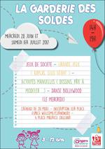 Illustration Garderie pendant les soldes Image Garderie pendant les soldes