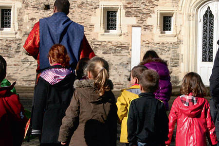 Visite des princesses et des chevaliers Visite des princesses et des chevaliers