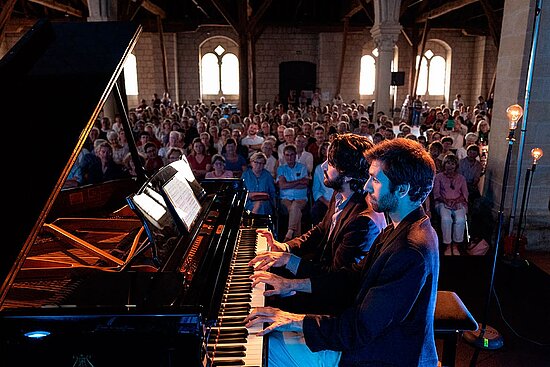 photo d'un concert de piano