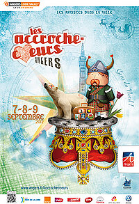 Affiche des Accroche-coeurs 2012