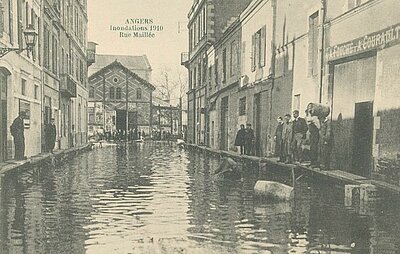 Photo d&#039;illustration d&#039;Angers au d&eacute;but du 20e si&egrave;cle.