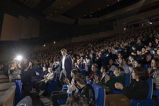 Photo de la c&eacute;r&eacute;monie d&#039;ouverture du festival.