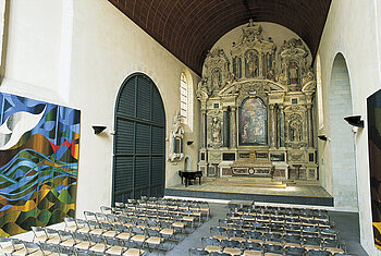 Vue g&eacute;n&eacute;rale de la chapelle&copy; Ville d'Angers- Marc Chevalier.