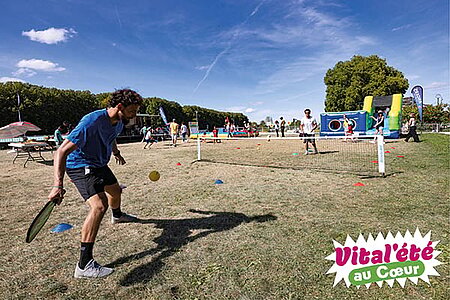 Matin&eacute;e "sports doux" esplanade Coeur-de-Maine.