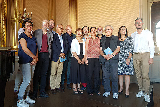 Photo des partenaires culturels du Grand-Théâtre d'Angers.