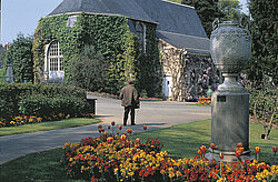 Le jardin des Plantes, &eacute;glise Saint-Samson &copy; Ville d&rsquo;Angers. Clich&eacute; Jean-No&euml;l Sortant.