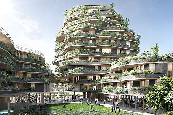 Vue d&#039;architecte du projet Arborescence