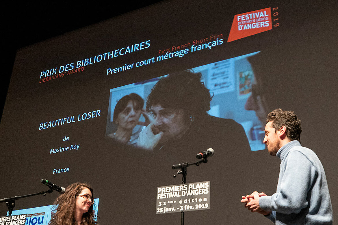 Prix des bibliothèques, courts-métrages français: Beautiful loser, de Maxime Roy.