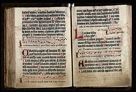 Psautier de Mayence.Angers, Bibl. mun., manuscrit 20 &copy; Clich&eacute; ville d&rsquo;Angers.