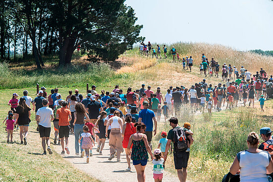 La course des familles de Tout Angers Bouge.