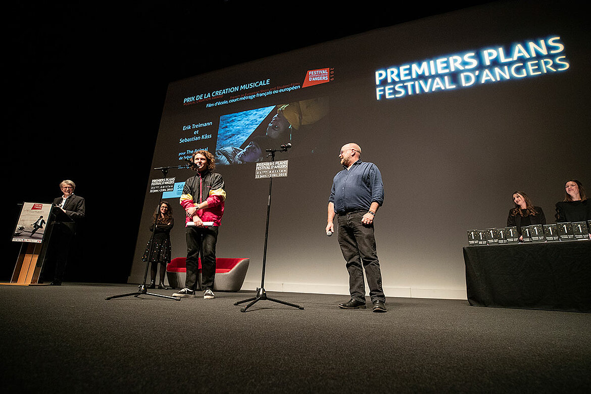 Prix de la création musicale, courts-métrages: Erik Treimann et Sebastian Kass, pour The Animal.