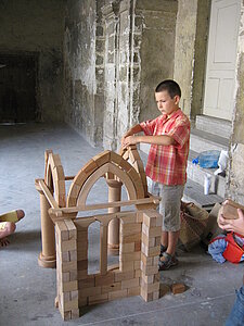 Vo&ucirc;te gothique &copy; Service &eacute;ducatif, Angers, Ville d&rsquo;art et d&rsquo;histoire.