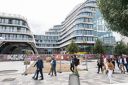 Photo de l'immeuble Métamorphose, quartier Saint-Serge.