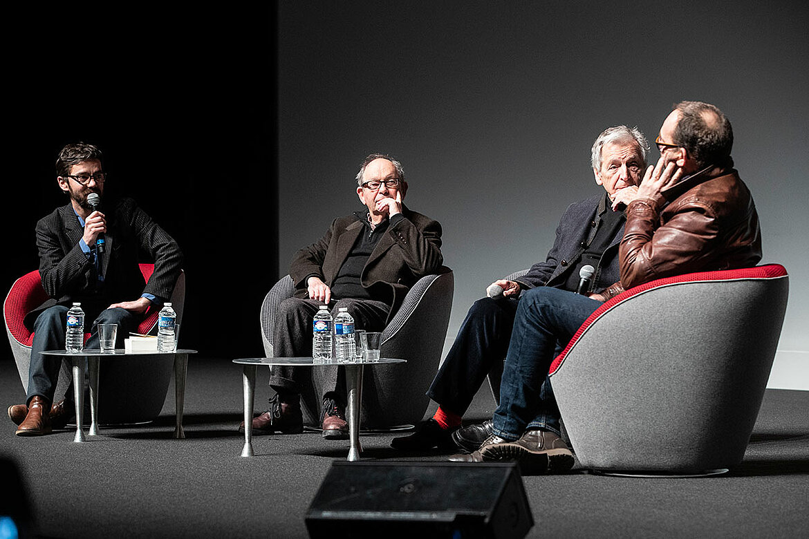 Rencontre avec le sc&eacute;nariste Jean-Claude Grumberg, le r&eacute;alisateur Costa-Gavras et l&#039;acteur Olivier Gourmet.