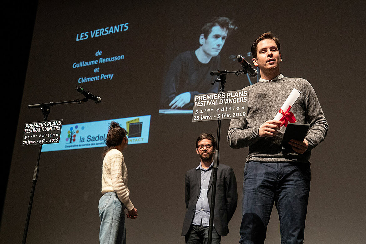 Prix du public, sc&eacute;nario de long-m&eacute;trage: Les Versants, de Guillaume Renusson et Cl&eacute;ment Peny.