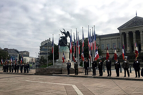 Comm&eacute;moration place Leclerc