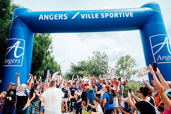 La course des familles de Tout Angers Bouge.