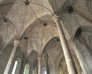 Voûtes de l’église Saint-Serge © Ville d’Angers. Cliché Marc Chevalier.