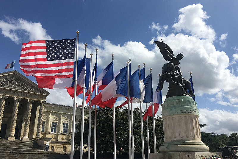 Commémoration de la libération d'Angers