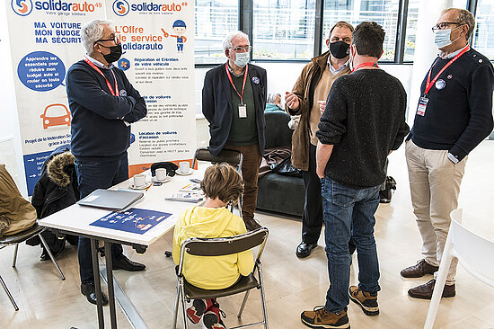 Photo du stand de Solidarauto