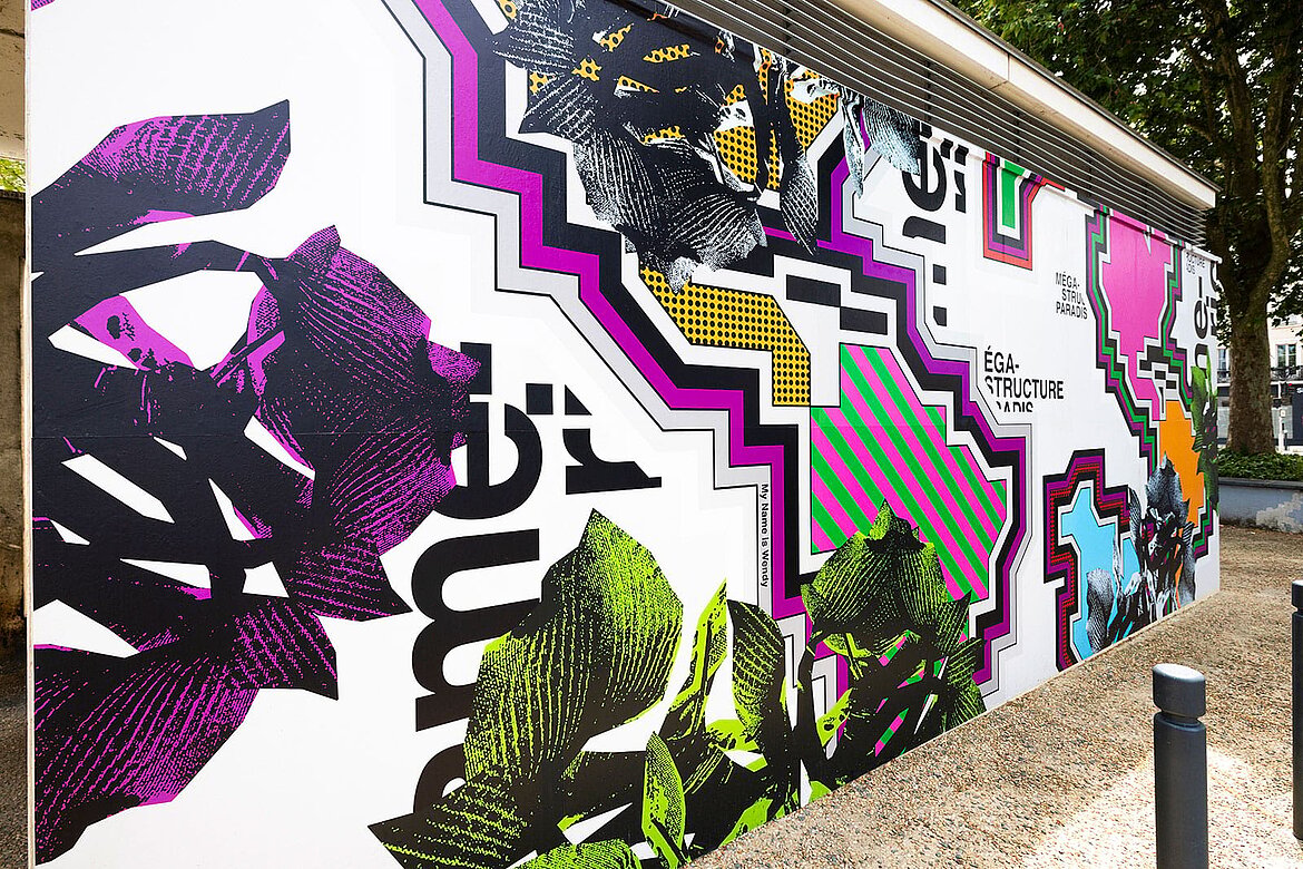 Fresque murale par le collectif My Name is Wendy.