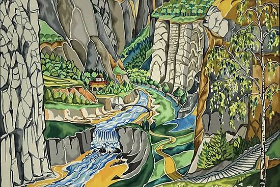 photo d'une tapisserie