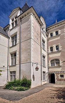 Cour arri&egrave;re de l'h&ocirc;tel Lancreau de Bellefonds &copy; Fr&eacute;d&eacute;ric Chobard