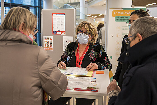 Photo du stand de la Ville d&#039;Angers