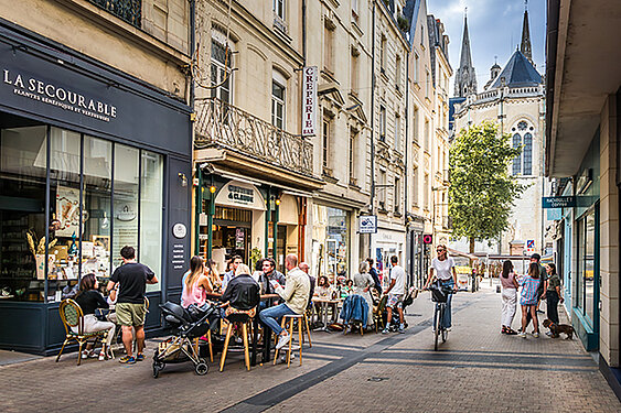 photo de la rue Saint-Aubin