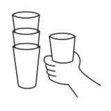 pictogramme "Gobelets réutilisables"