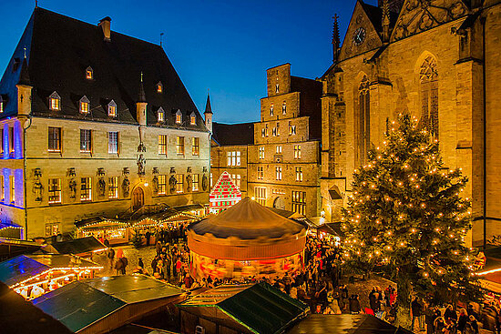 Vue d&#039;Osnabr&uuml;ck, ville jumelle d&#039;Angers