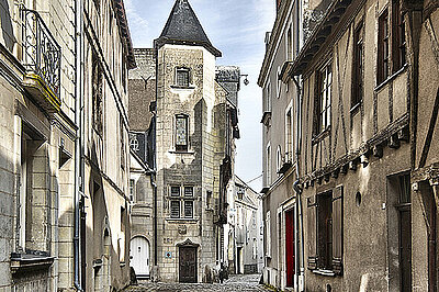 photo d&#039;une rue de la cit&eacute; d&#039;Angers