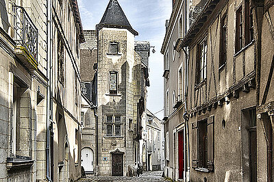 photo d'une rue de la cité d'Angers