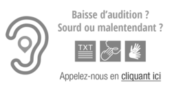 Contacter la mairie d'Angers via Acceo, service d'accessibilité pour personnes sourdes et malentendantes