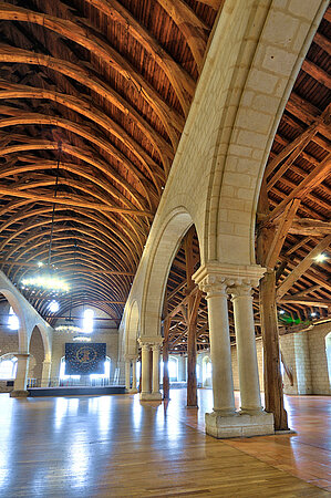 photo de l'intérieur des greniers