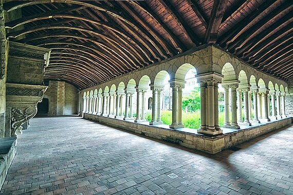 photo du cloître