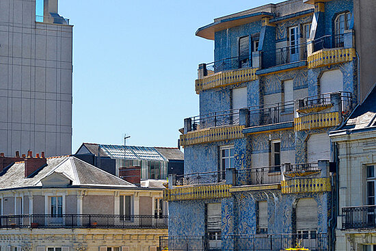 photo de la maison bleue