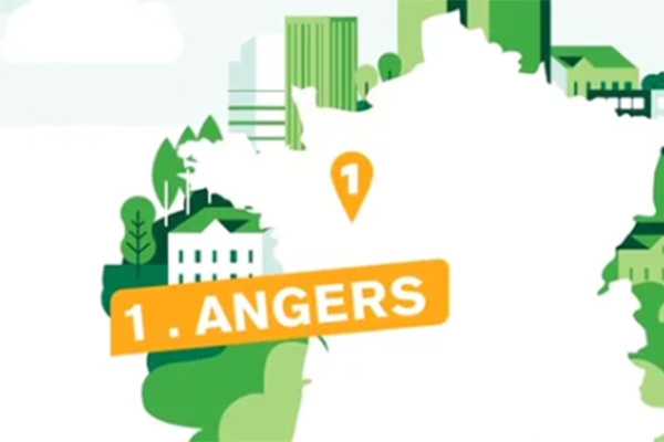 Angers, 1ere ville verte !