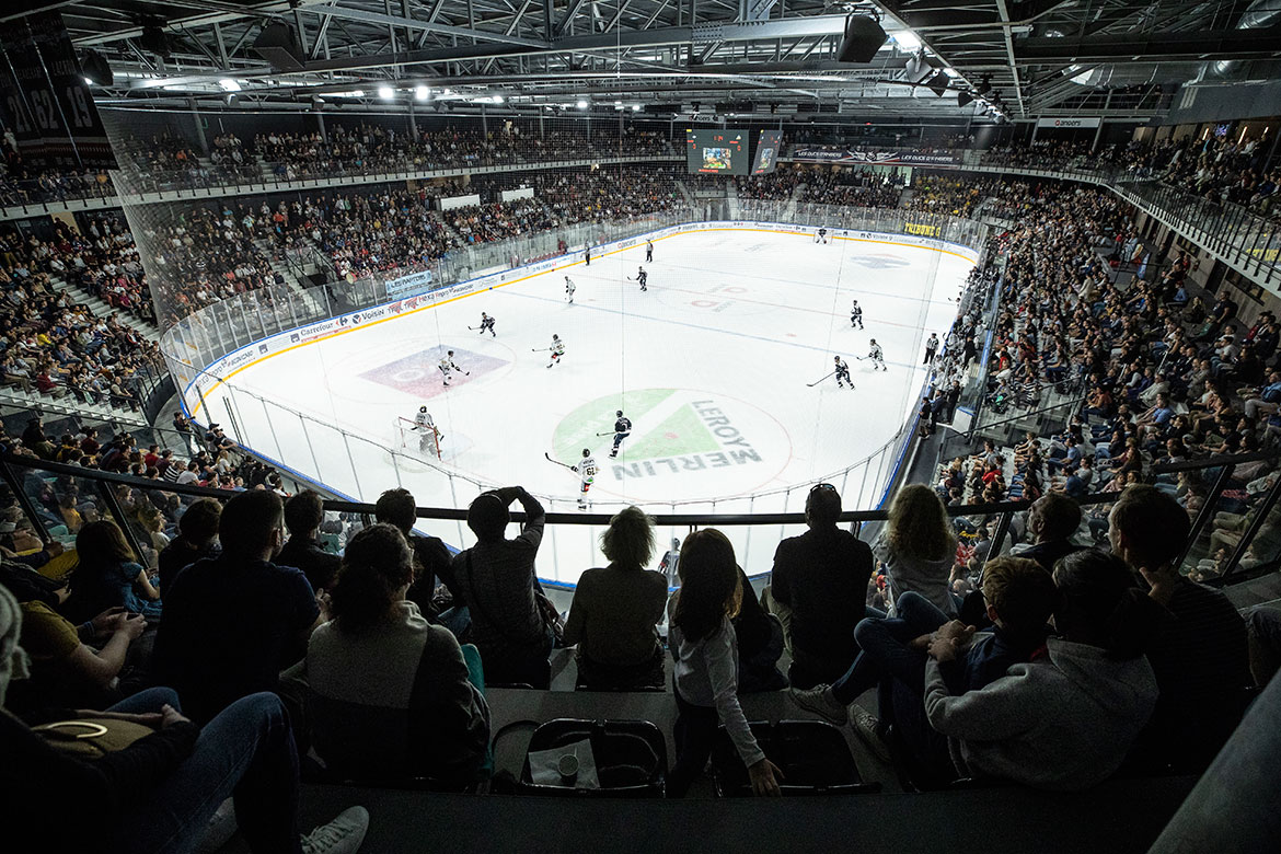 Match d'inauguration, Angers Iceparc.