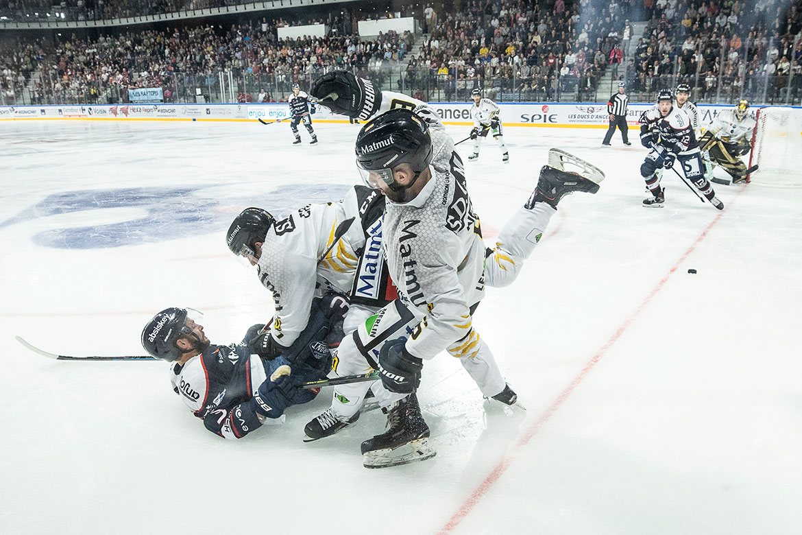 Match d'inauguration, Angers Iceparc.