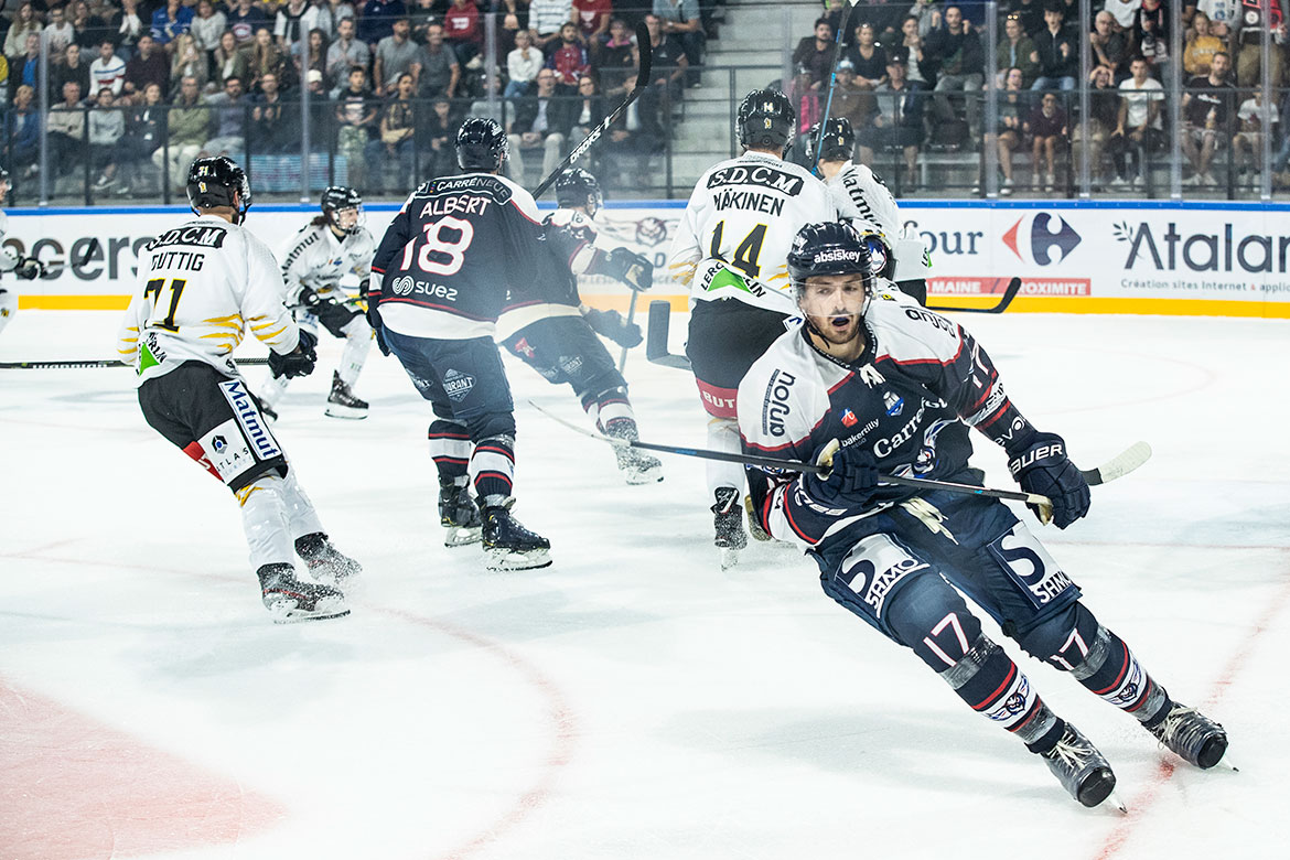 Match d'inauguration, Angers Iceparc.