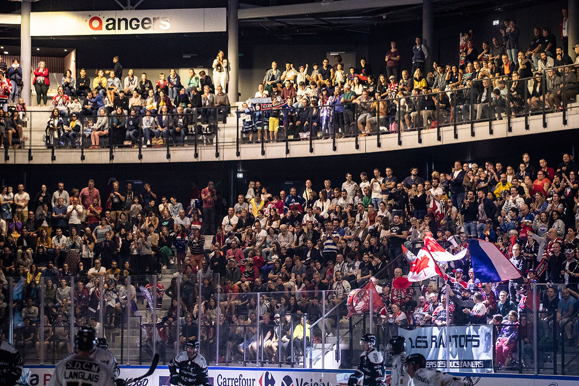 Match d'inauguration, Angers Iceparc.
