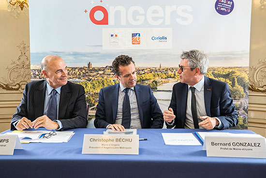 Annonce de l&#039;installation de Coriolis &agrave; Angers