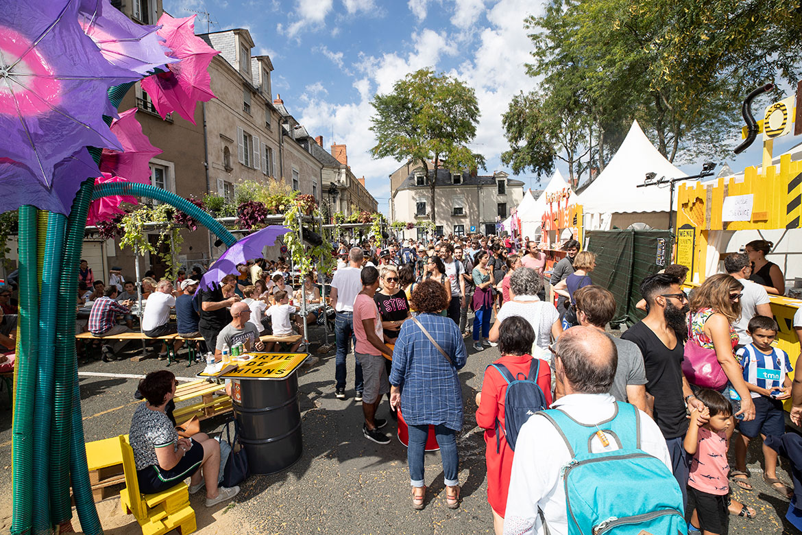 Le &quot;village des saveurs&quot; des Accroche-coeurs.